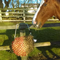 46 inch Red/Black Easy-Net Hay Net